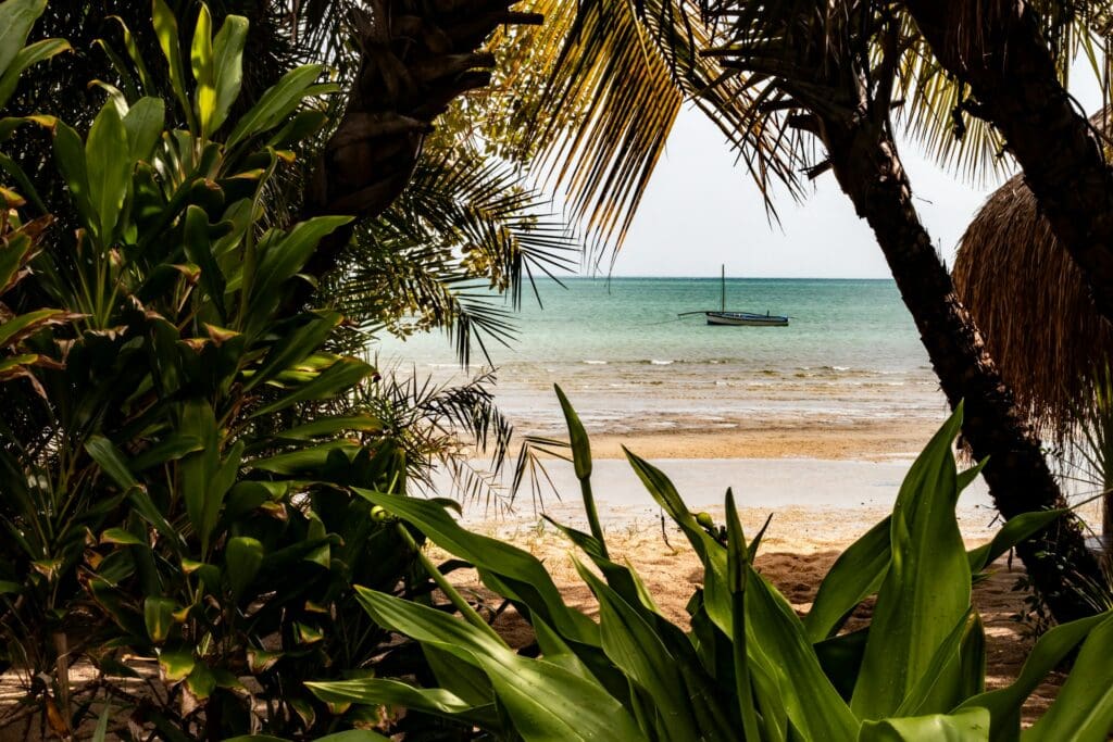 Paisagem costeira de Moçambique